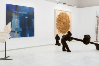 Αποψη του περιπτέρου της CITRONNE Gallery με έργα των Π. Χανδρή, Γ. Αδαμάκου, Γ. Λάππα, Π. Χαραλάμπους, Γ. Μπουτέα ©Frank_Holbein
